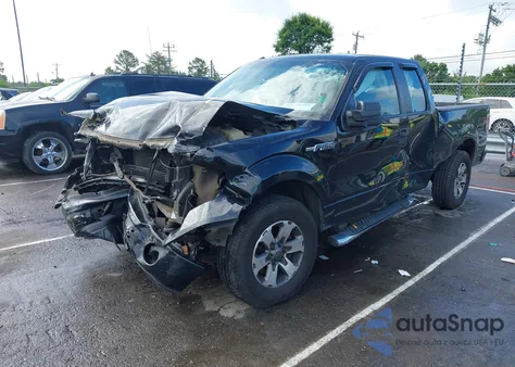 2013 Ford F-150 Stx из США, поврежденный, VIN 1FTFX1CF1DKD63283